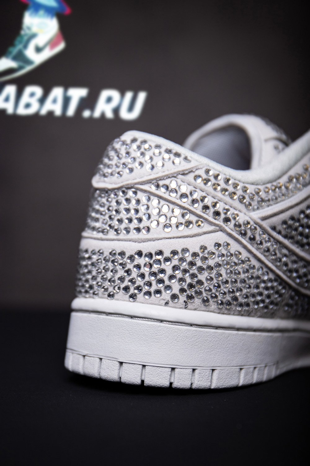 CACTUS PLANT FLEA MARKET X SWAROVSKI X DUNK LOW 'PURE PLATINUM'