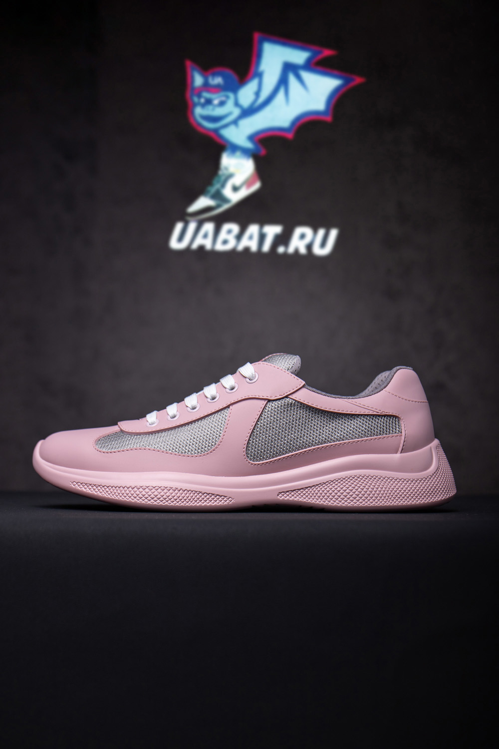 Prada America''s Cup sneakers PINK
