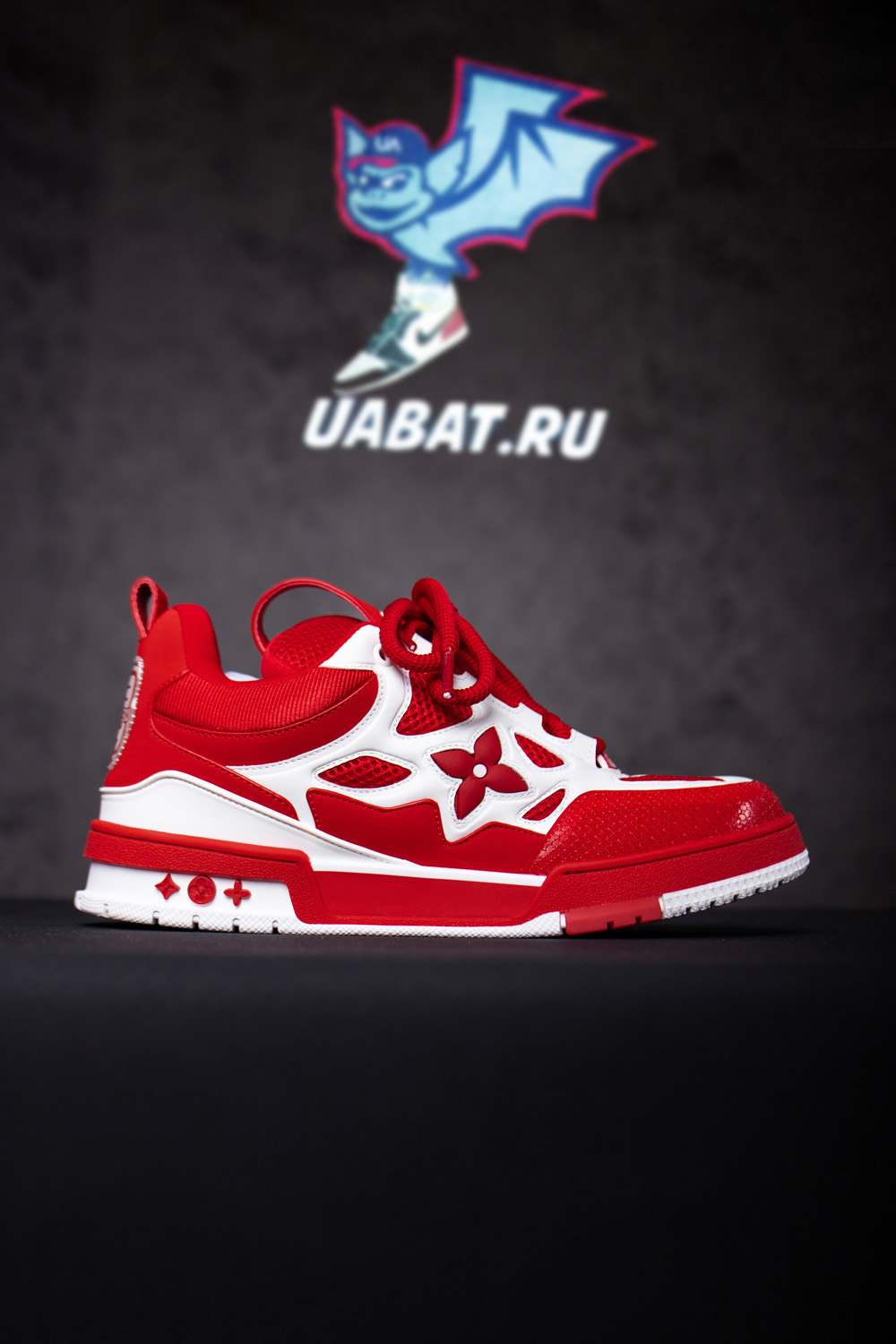 Louis Vuitton LV Skate Sneaker Red White
