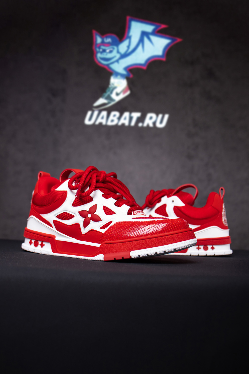 Louis Vuitton LV Skate Sneaker Red White