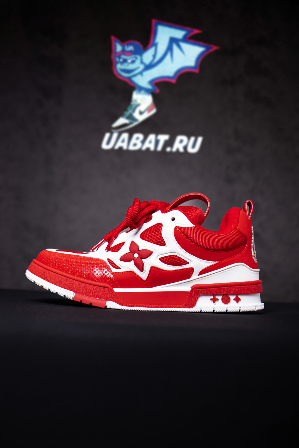 Louis Vuitton LV Skate Sneaker Red White