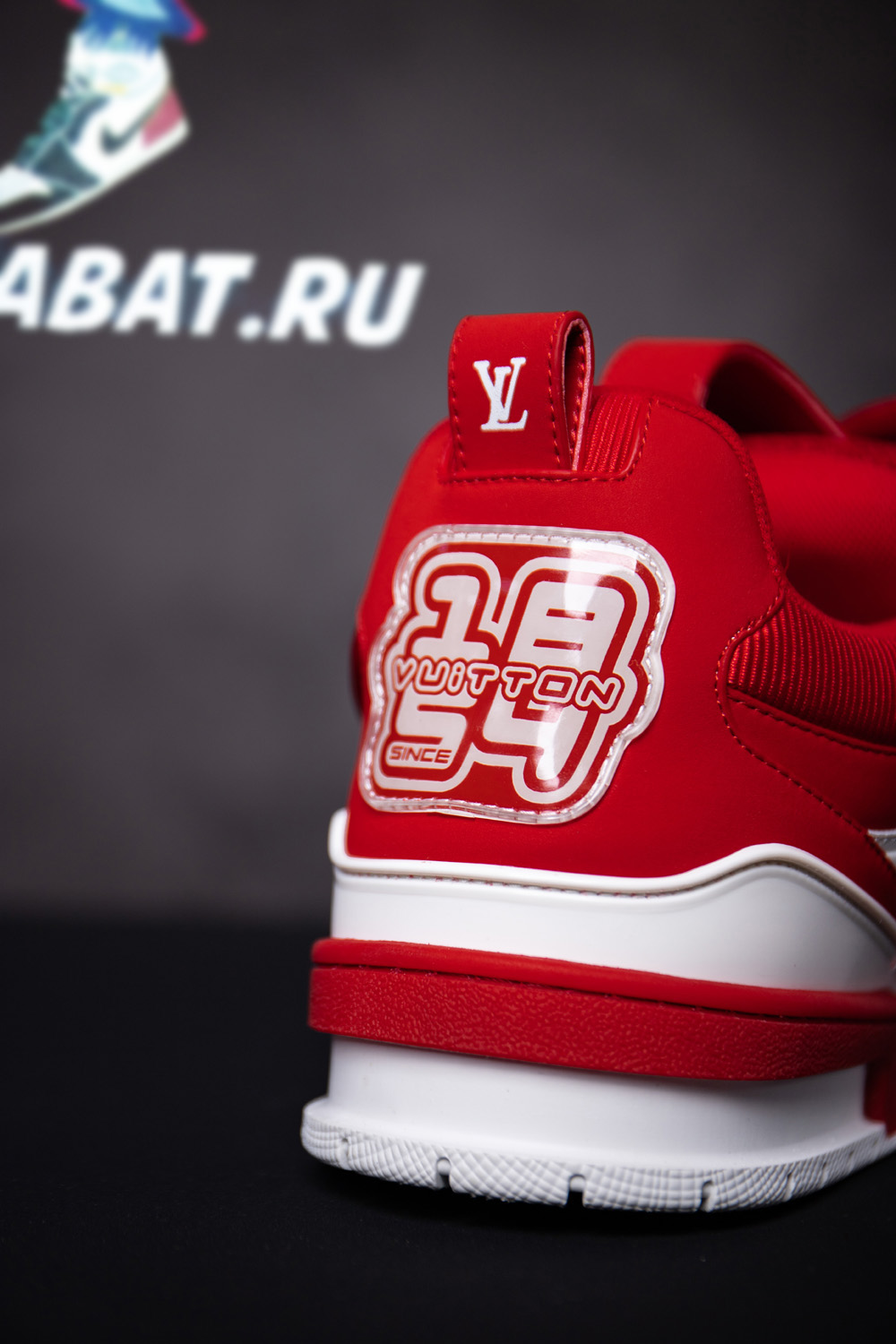 Louis Vuitton LV Skate Sneaker Red White