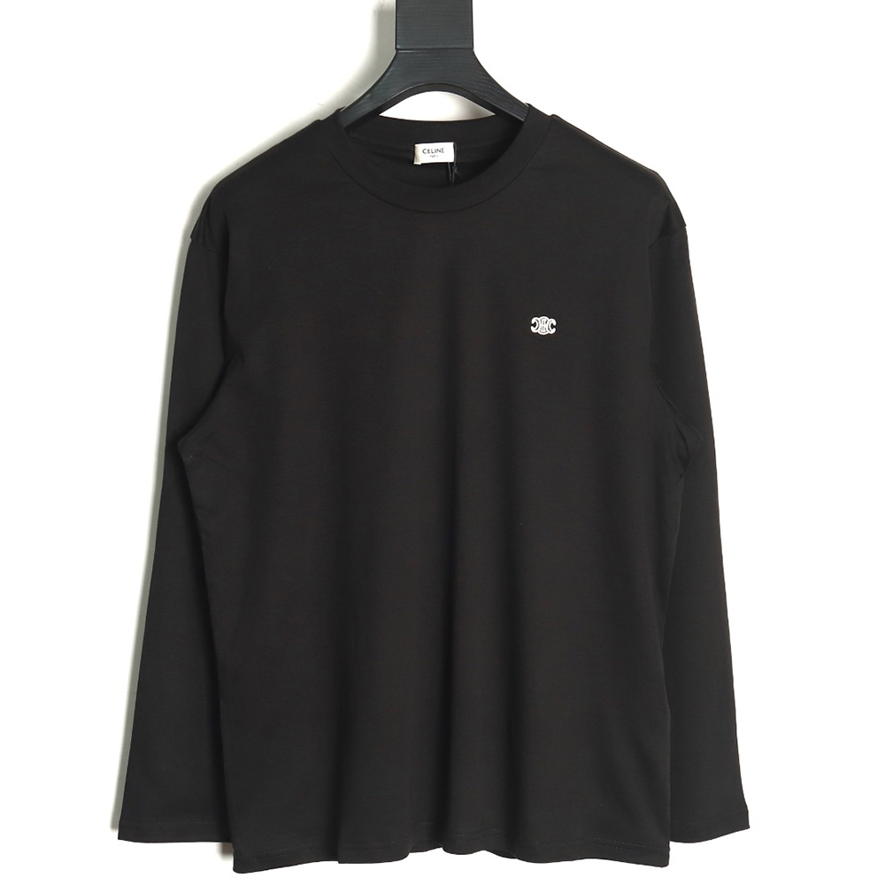 Celine Arc de Triomphe Embroidery Long Sleeves