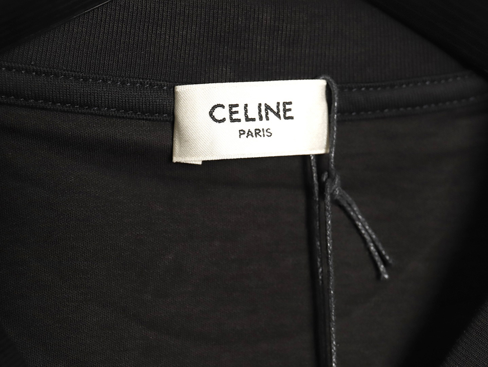 Celine Arc de Triomphe Embroidery Long Sleeves
