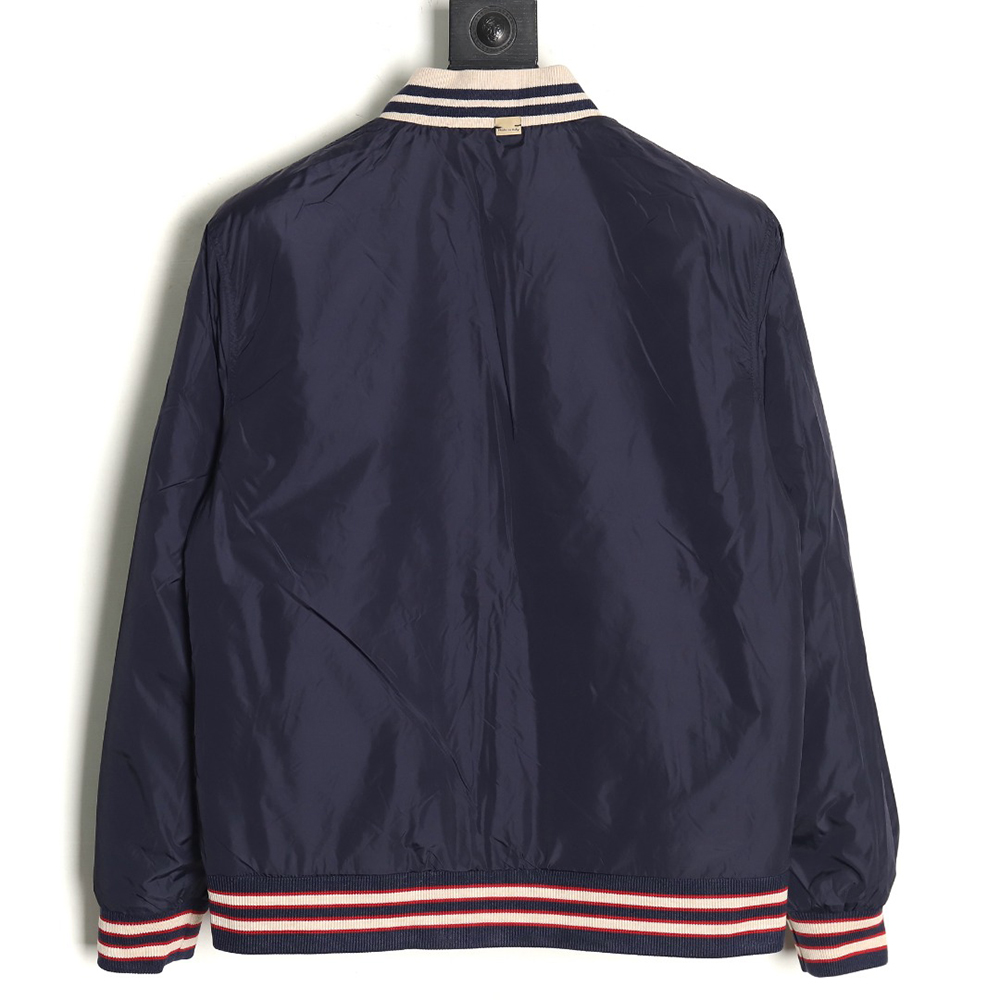 Gucci all-over double G jacquard reversible quilted jacket