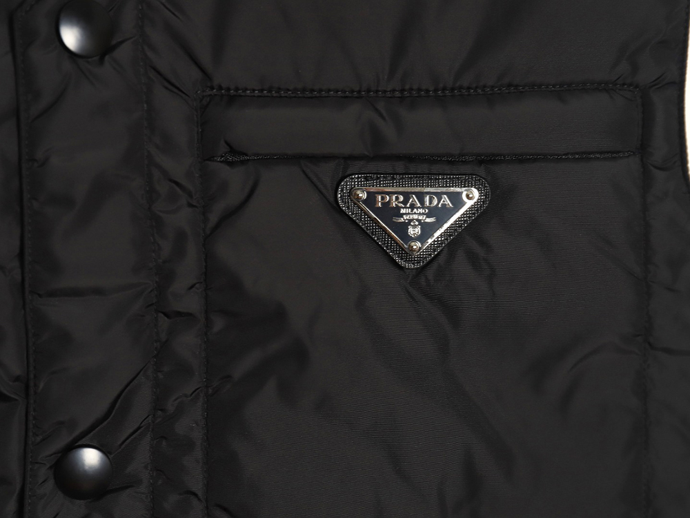 Prada Recycled Nylon Lightweight Padded Vest TSK1