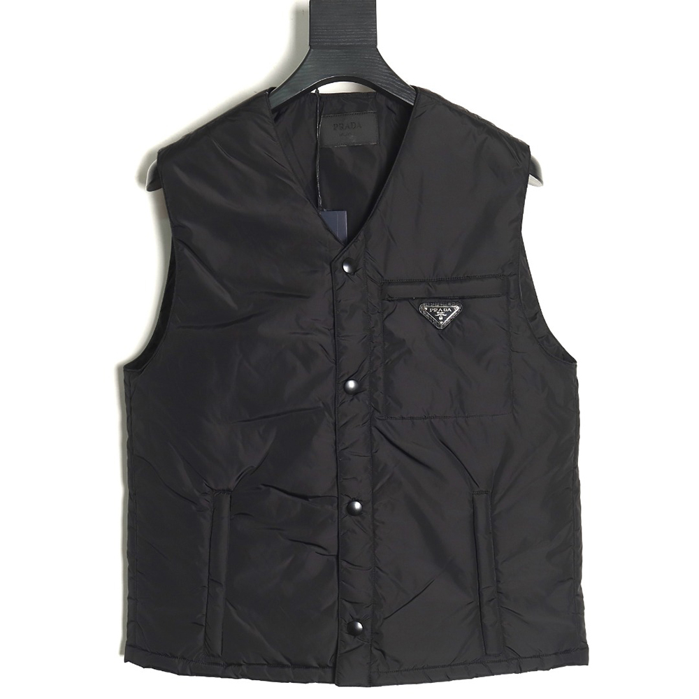Prada Recycled Nylon Lightweight Padded Vest TSK1