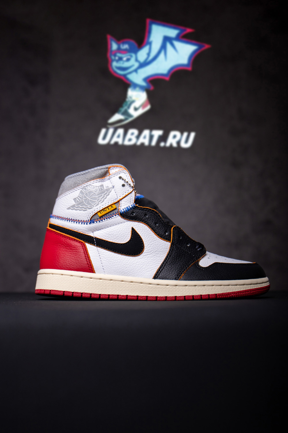 UNION LOS ANGELES BLACK TOE AIR JORDAN 1 RETRO HIGH