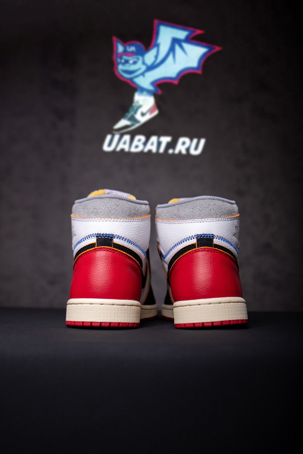 UNION LOS ANGELES BLACK TOE AIR JORDAN 1 RETRO HIGH