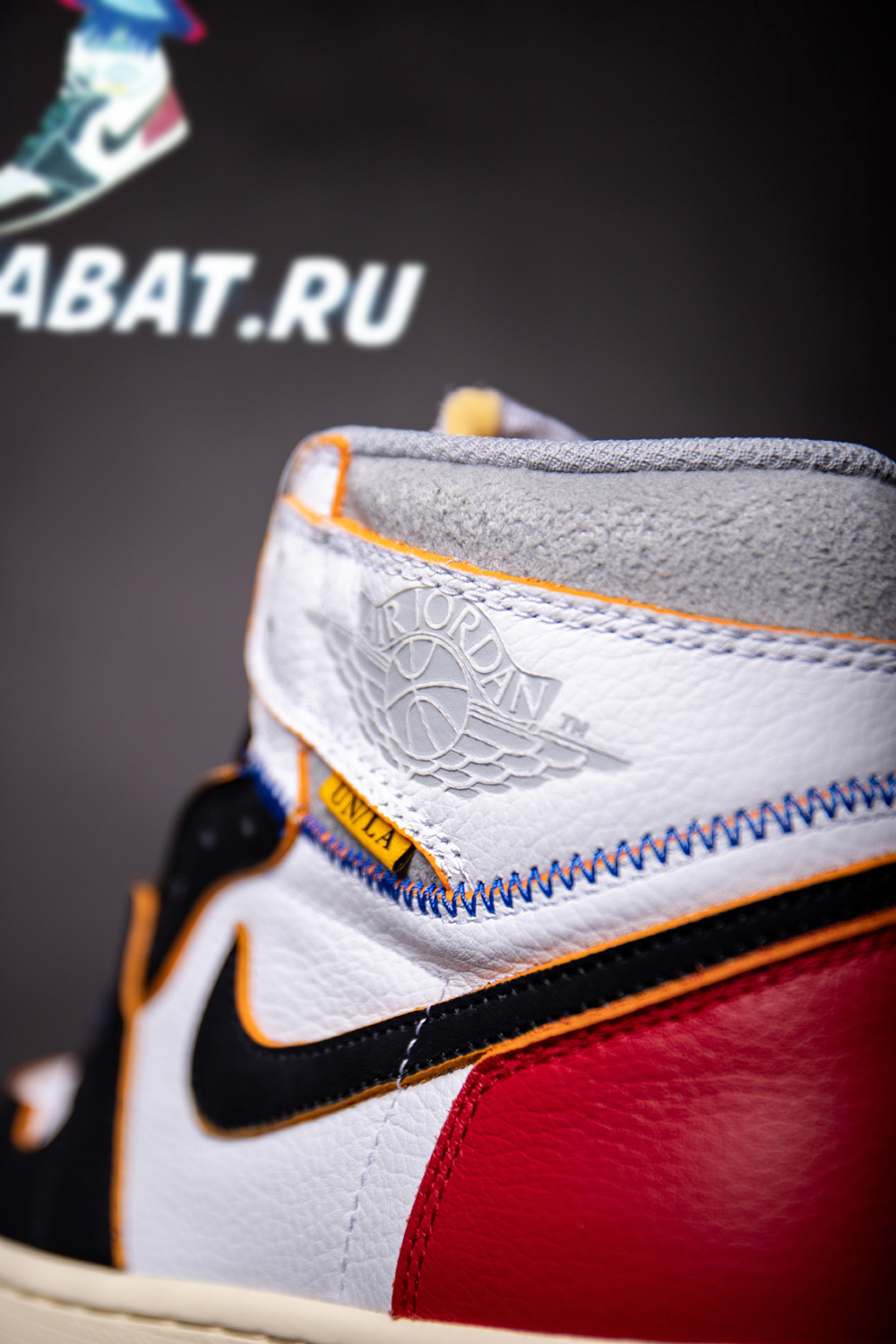 UNION LOS ANGELES BLACK TOE AIR JORDAN 1 RETRO HIGH