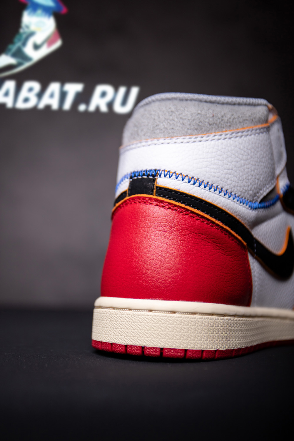 UNION LOS ANGELES BLACK TOE AIR JORDAN 1 RETRO HIGH