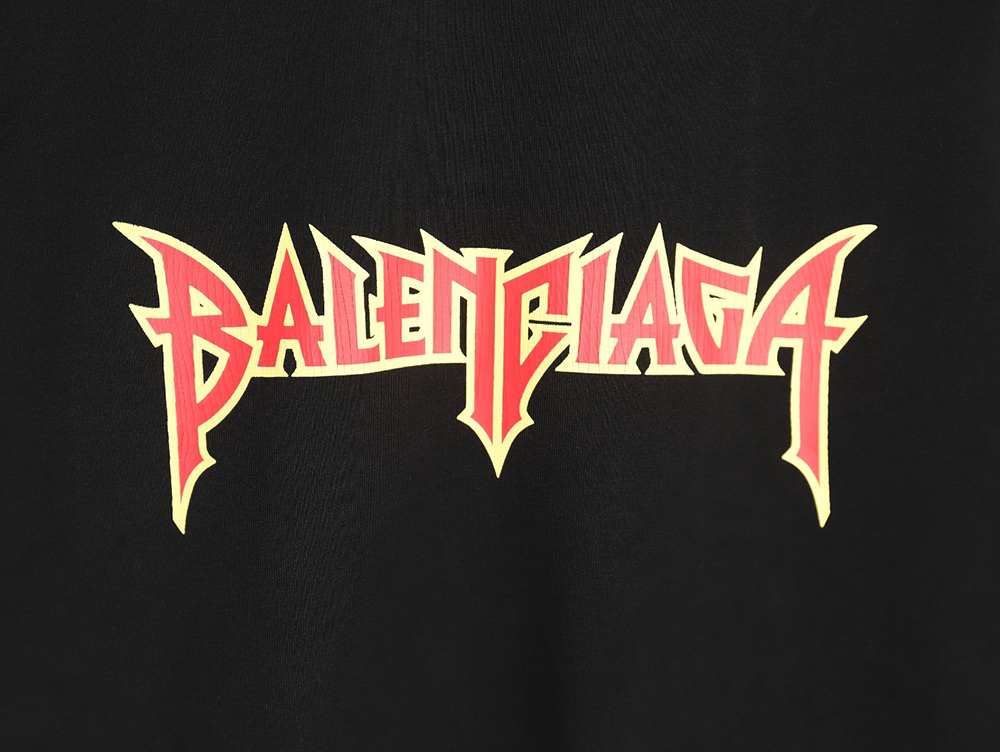 Balenciaga flame logo letter print fake two-piece long sleeve TSK1