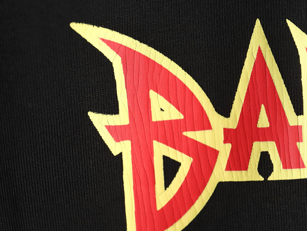 Balenciaga flame logo letter print fake two-piece long sleeve TSK1