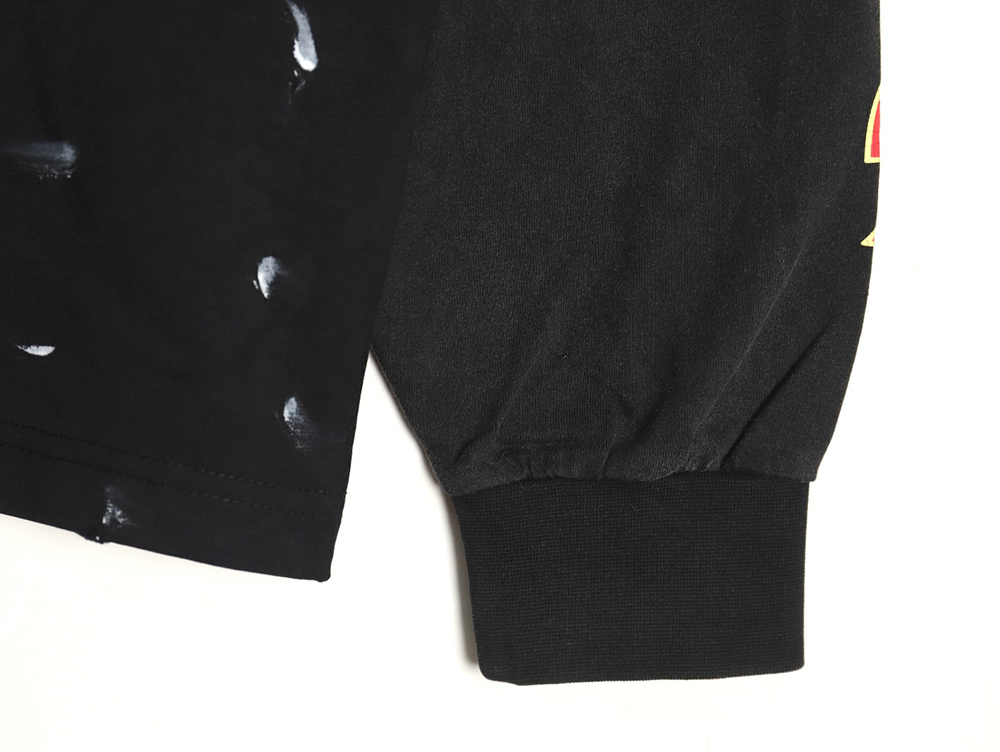Balenciaga flame logo letter print fake two-piece long sleeve TSK1