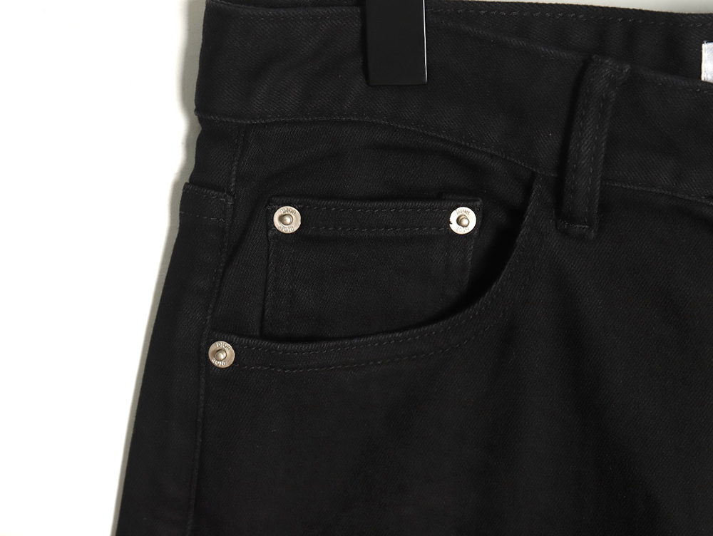 Dior Dinosaur Denim Pants with Back Pockets