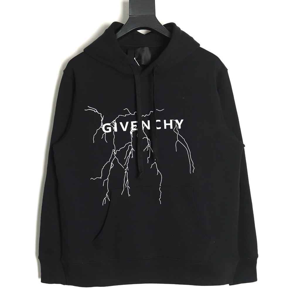 Givenchy reflective lightning hoodie