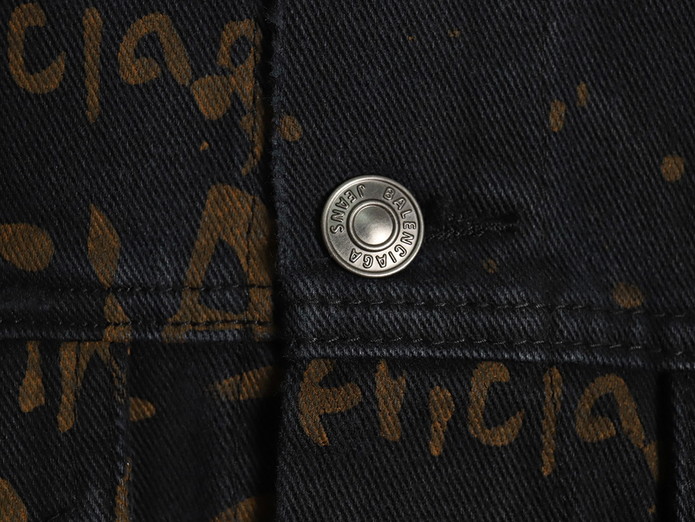 Balenciaga all-over printed jacket