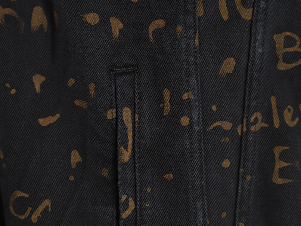Balenciaga all-over printed jacket