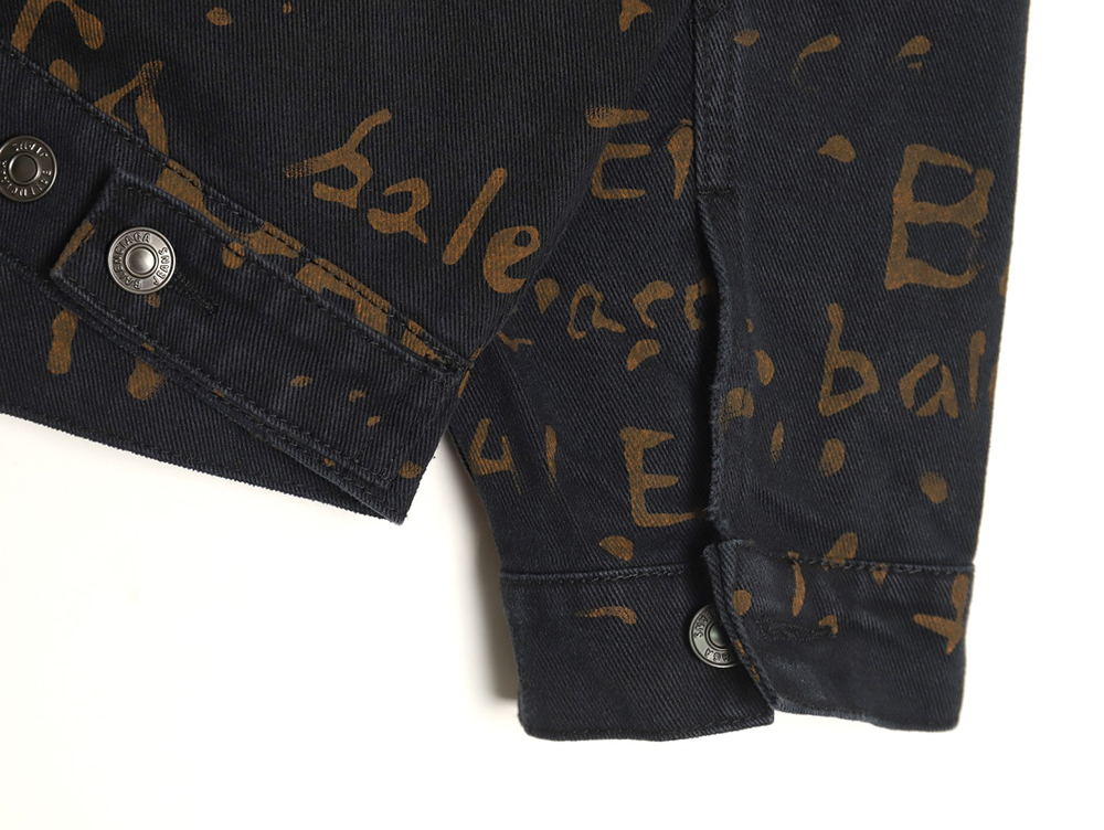 Balenciaga all-over printed jacket