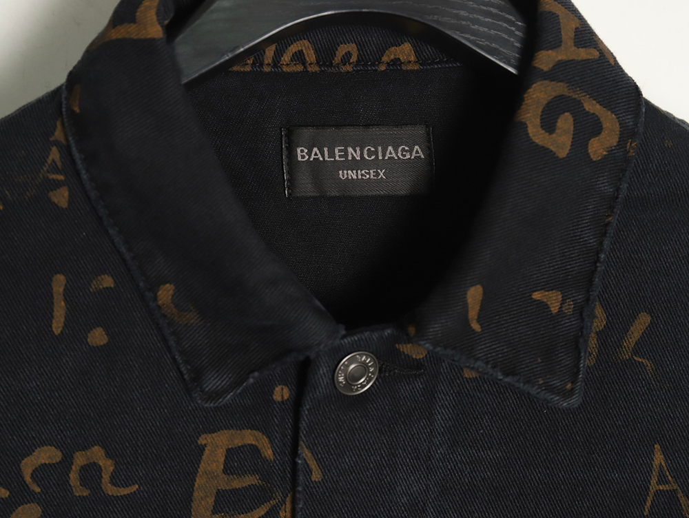Balenciaga all-over printed jacket
