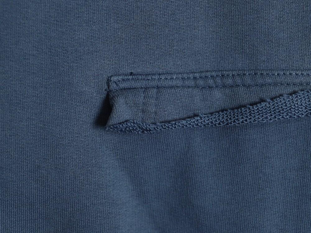 Balenciaga tape haze blue hooded sweatshirt