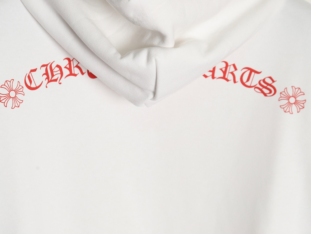 Chrome Hearts & RollingStone Autumn and Winter Joint Big Tongue Hooded Sweatshirt TSK1