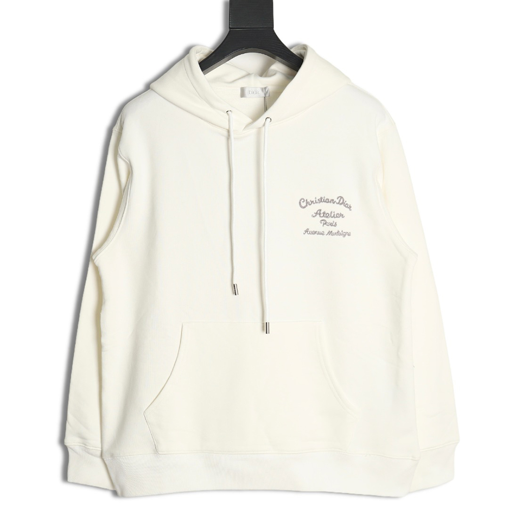 Dior embroidered hoodie