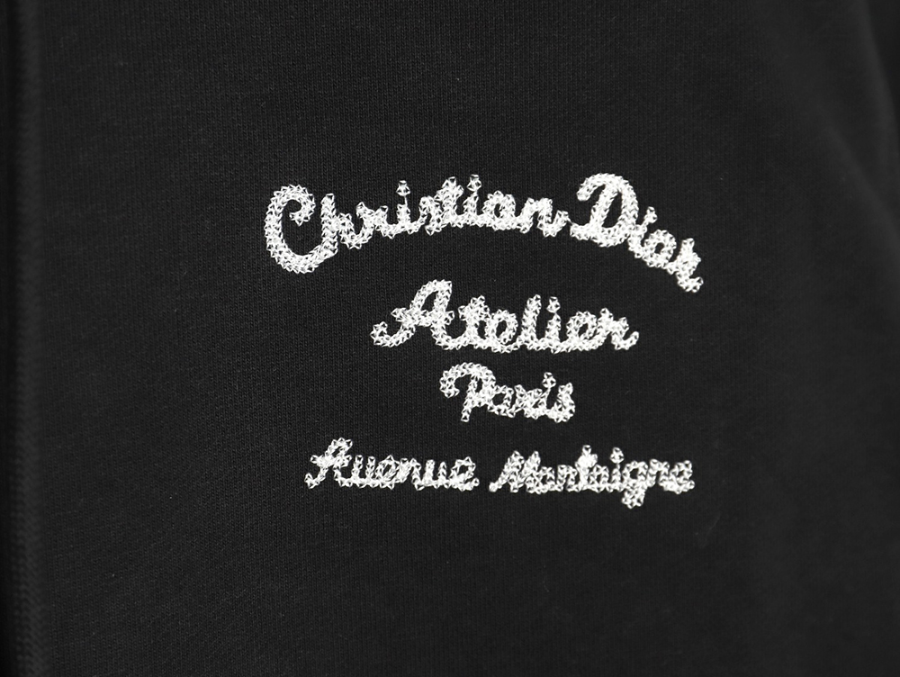 Dior embroidered hoodie TSK1