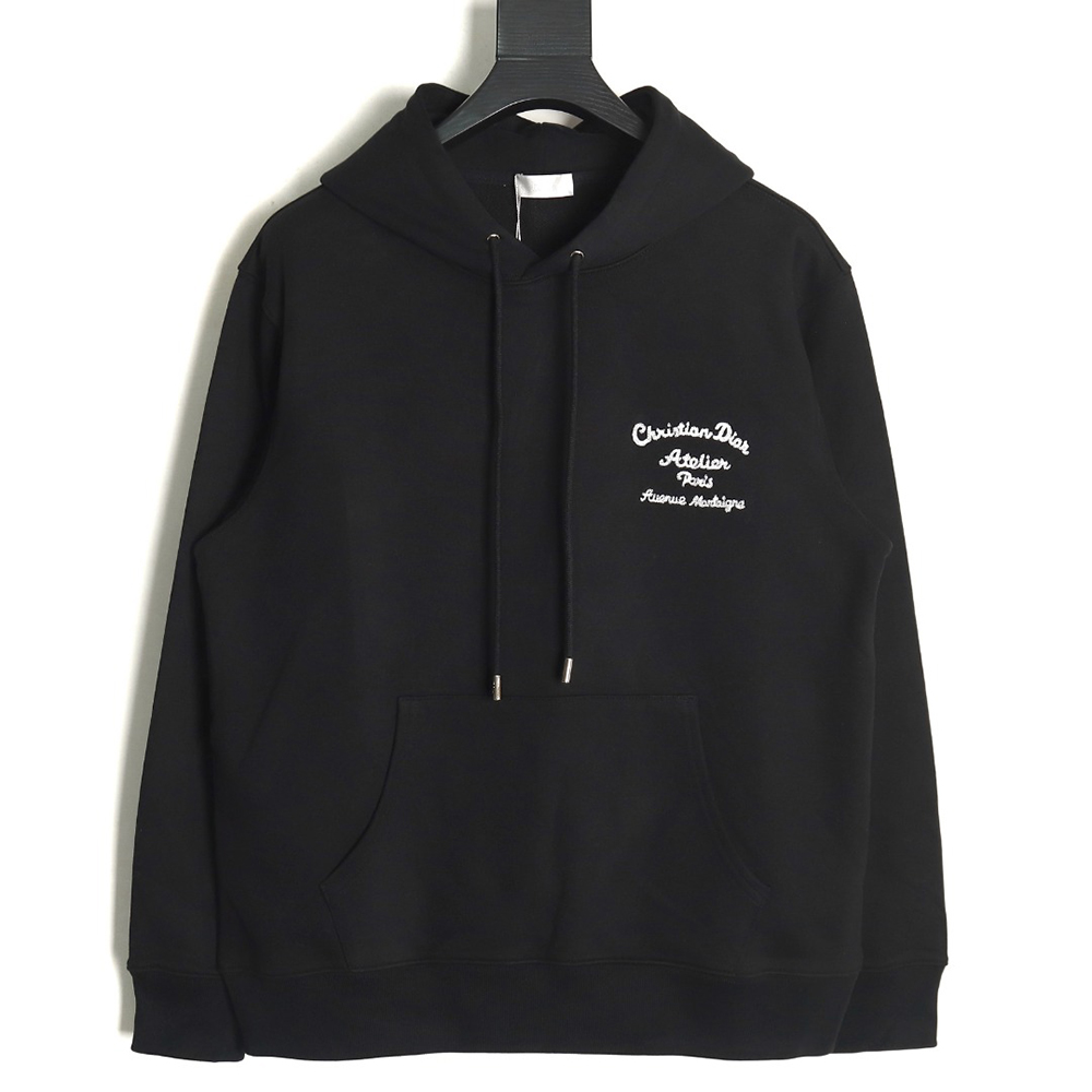 Dior embroidered hoodie TSK1