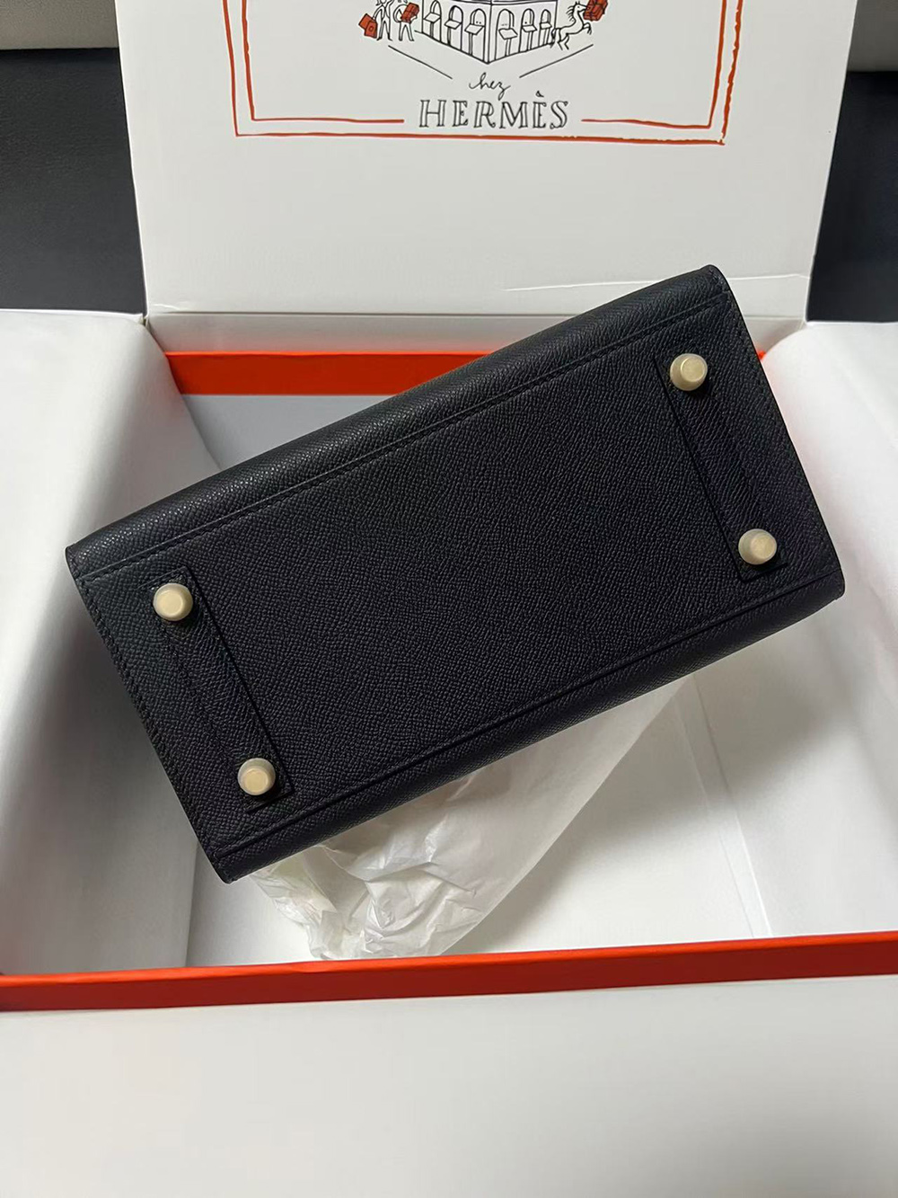 Hermes Bags V31QBN 25*13*20cm