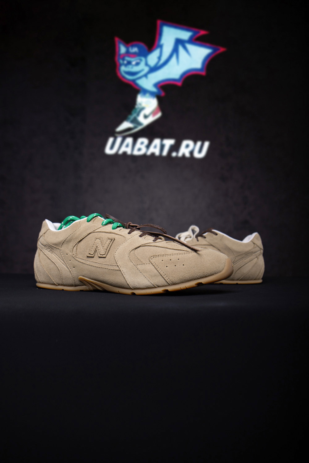 New Balance X Miu Miu 530 SL suede sneakers