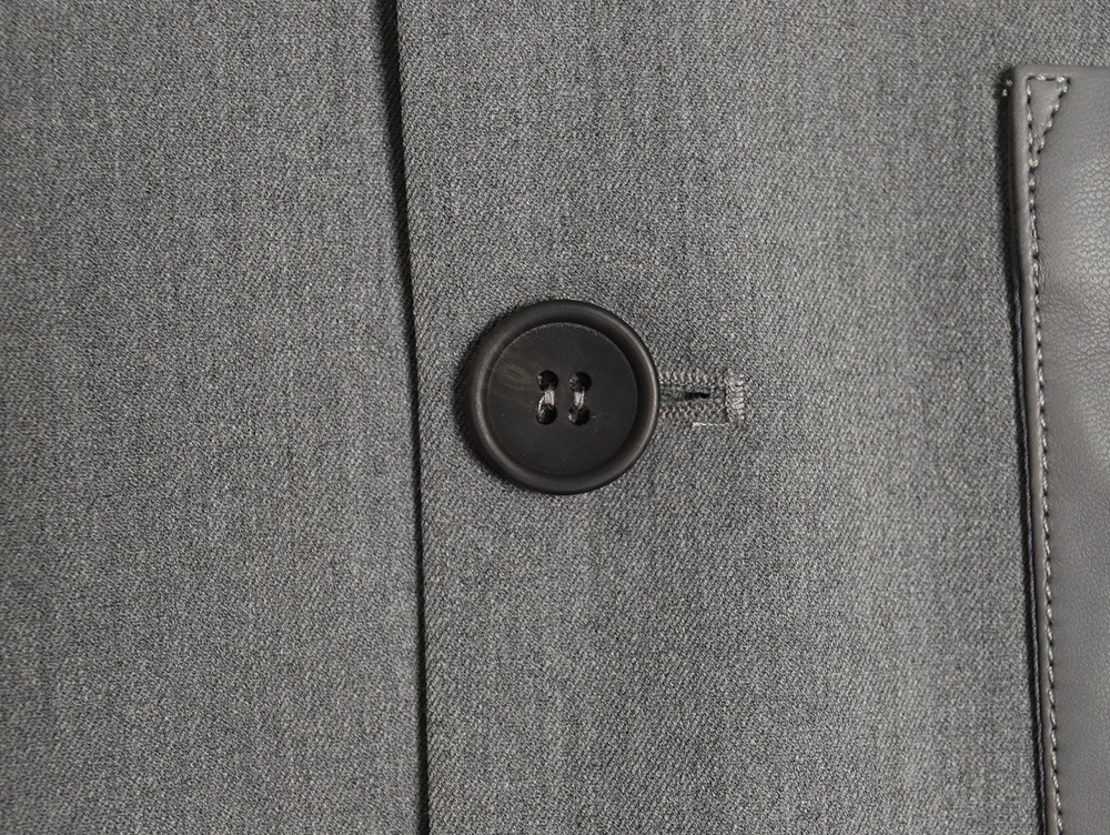 Loewe Three-pocket wool cargo lapel jacket