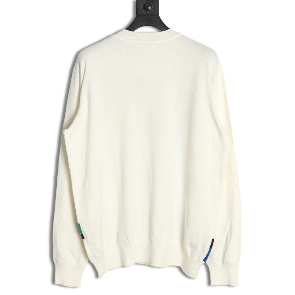 Louis Vuitton portrait jacquard knit sweater