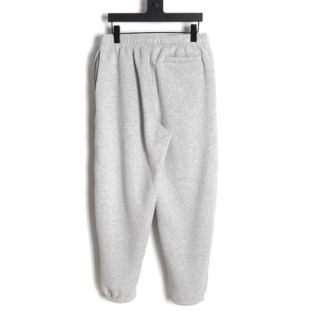 Nike & Stussy embroidered logo fleece sweatpants