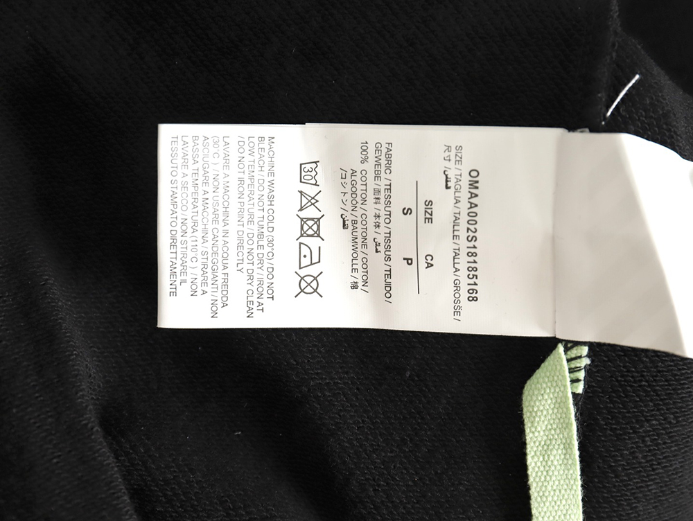 off-white starry sky fireworks splash ink zipper sweatshirt