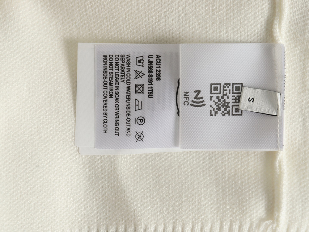 Prada triangle logo knitted sweater