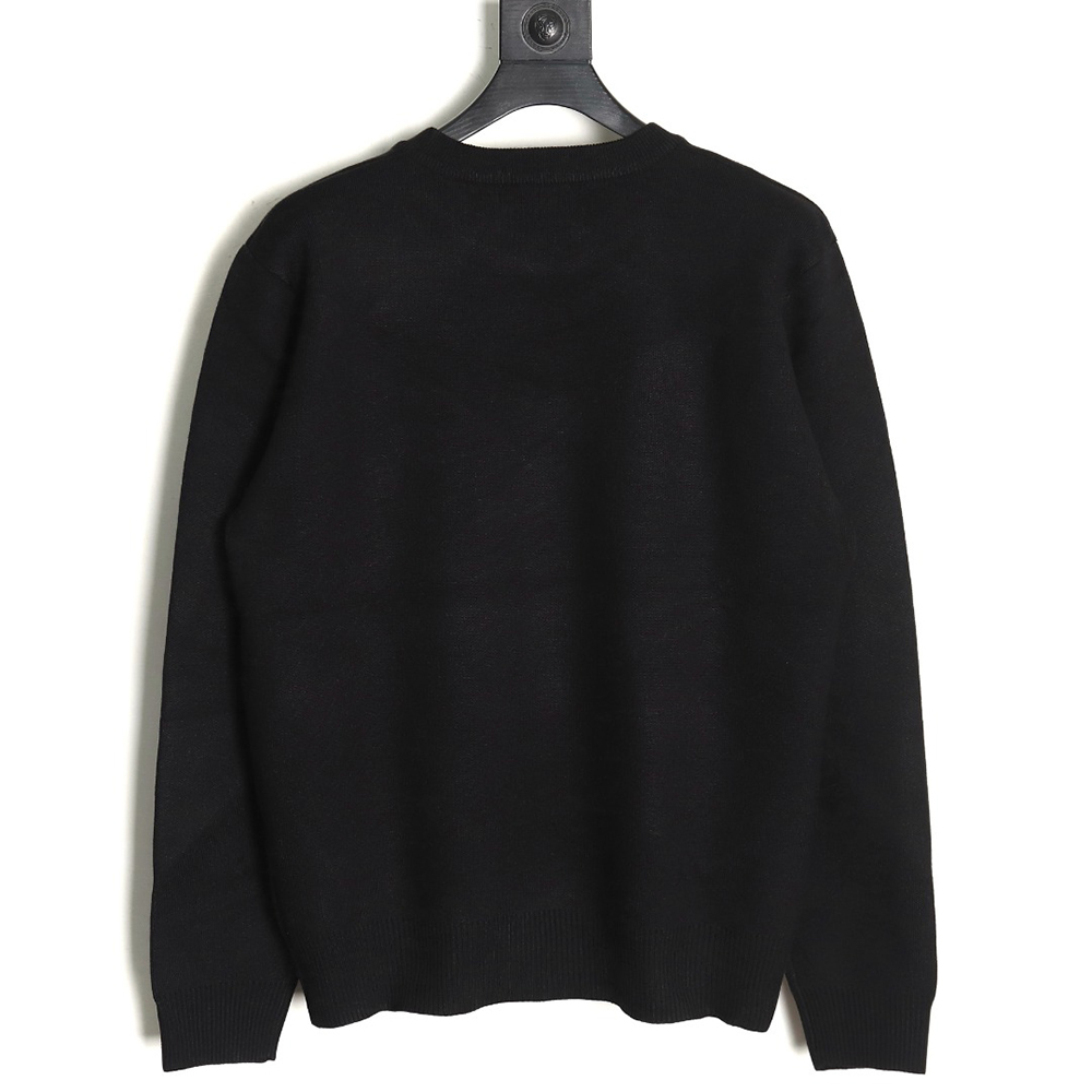 Prada triangle logo knitted sweater TSK2