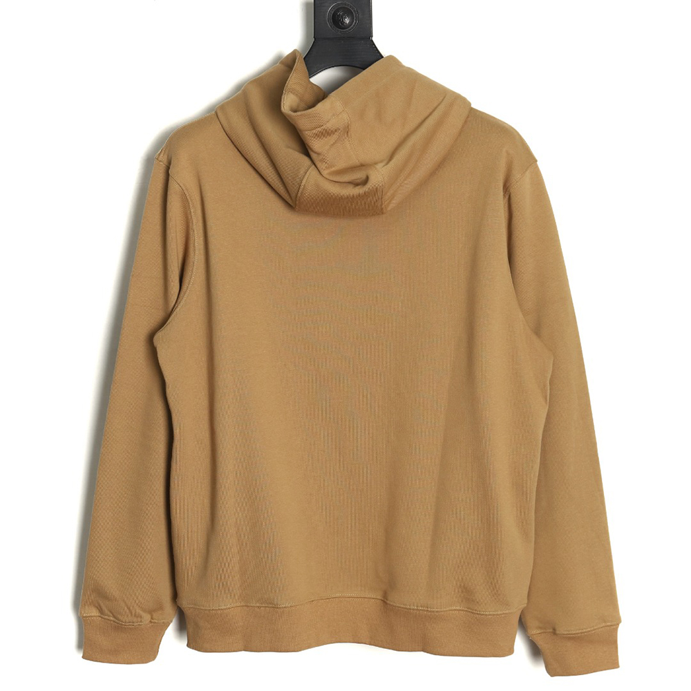 Burberry chest label hooded sweatshirt