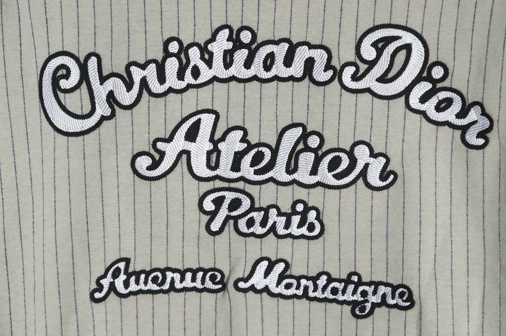 Dior Atelier embroidered baseball jacket