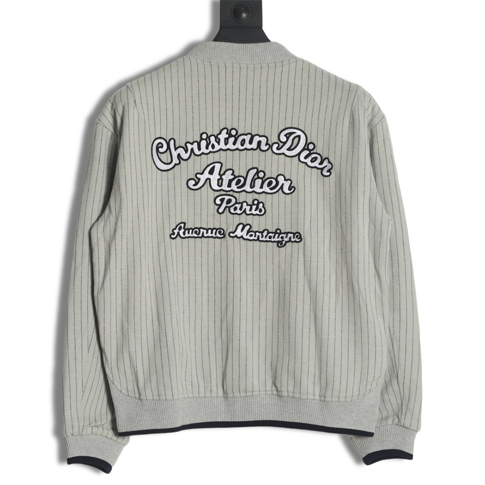 Dior Atelier embroidered baseball jacket