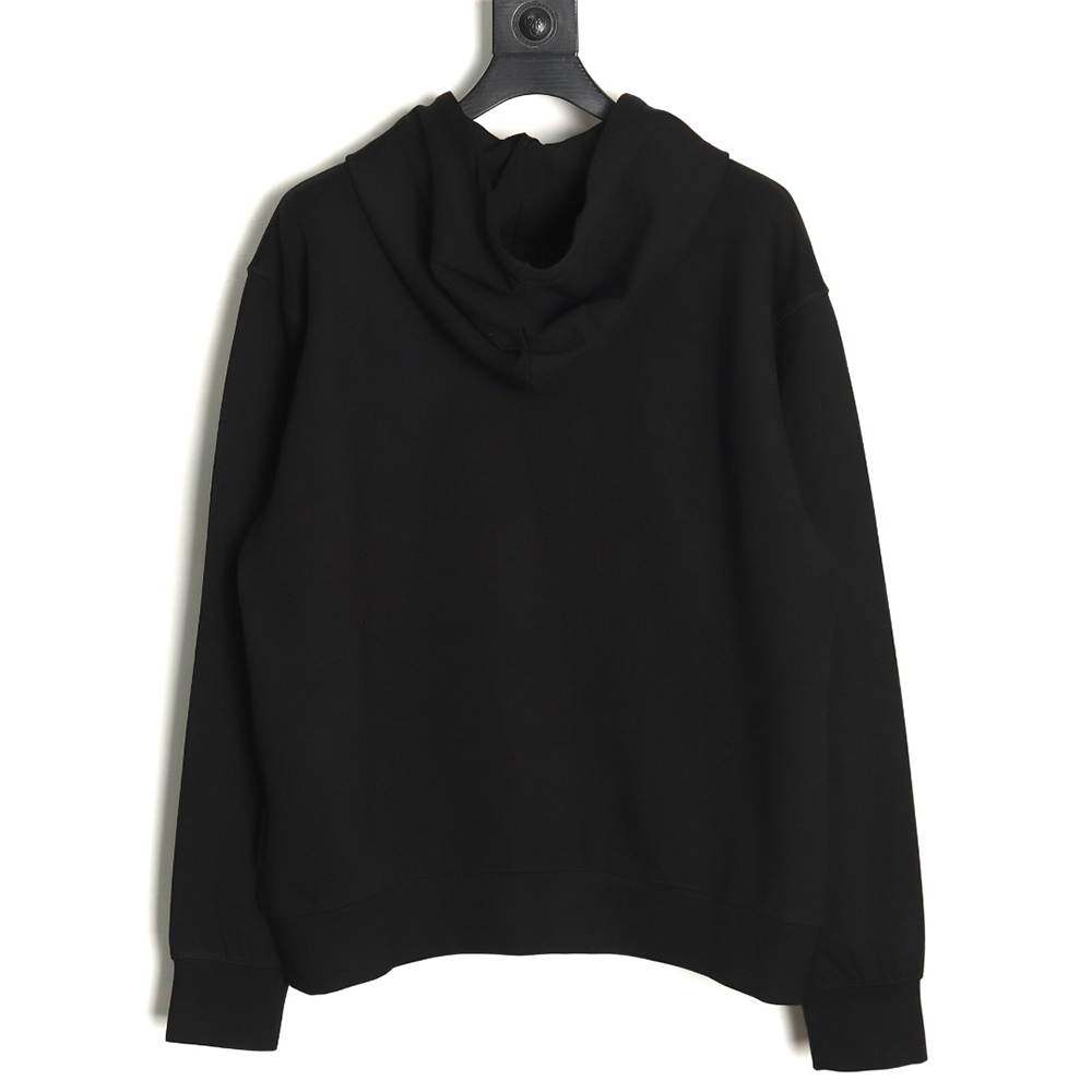 Prada collar triangle nylon pocket hoodie