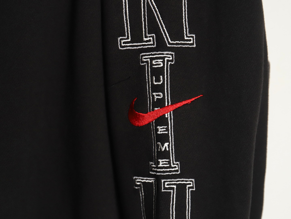 Nike x Supreme Joint Arm Embroidered Hoodie TSK1