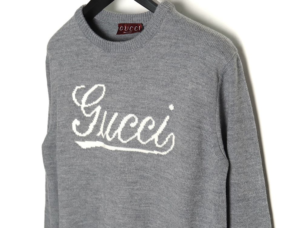 Gucci Signature Jacquard Wool Sweater
