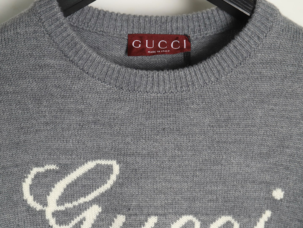 Gucci Signature Jacquard Wool Sweater