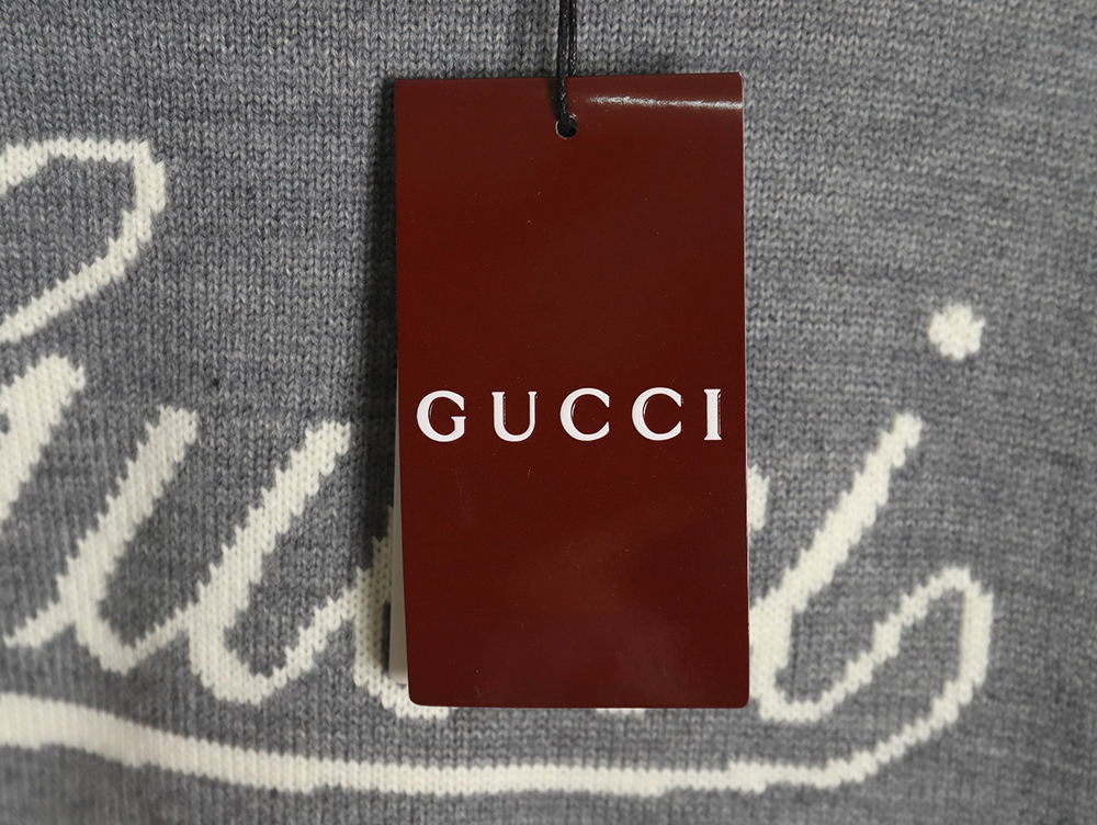 Gucci Signature Jacquard Wool Sweater