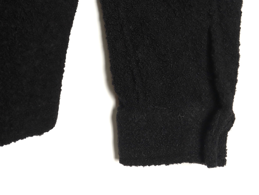 Saint Laurent Paris wool cocoa coat