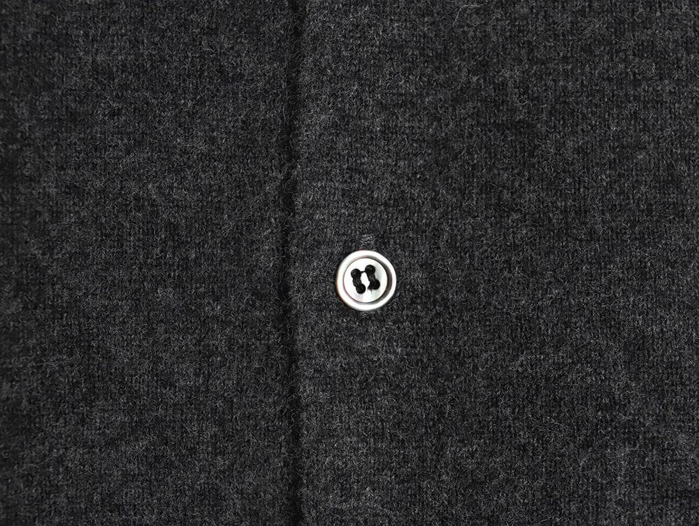 Thom Browne Four Bar Lapel Sweater Cardigan TSK2