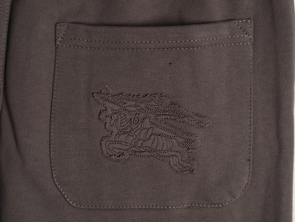 Burberry Back Pocket Horse Rider Patch Trousers TSK1