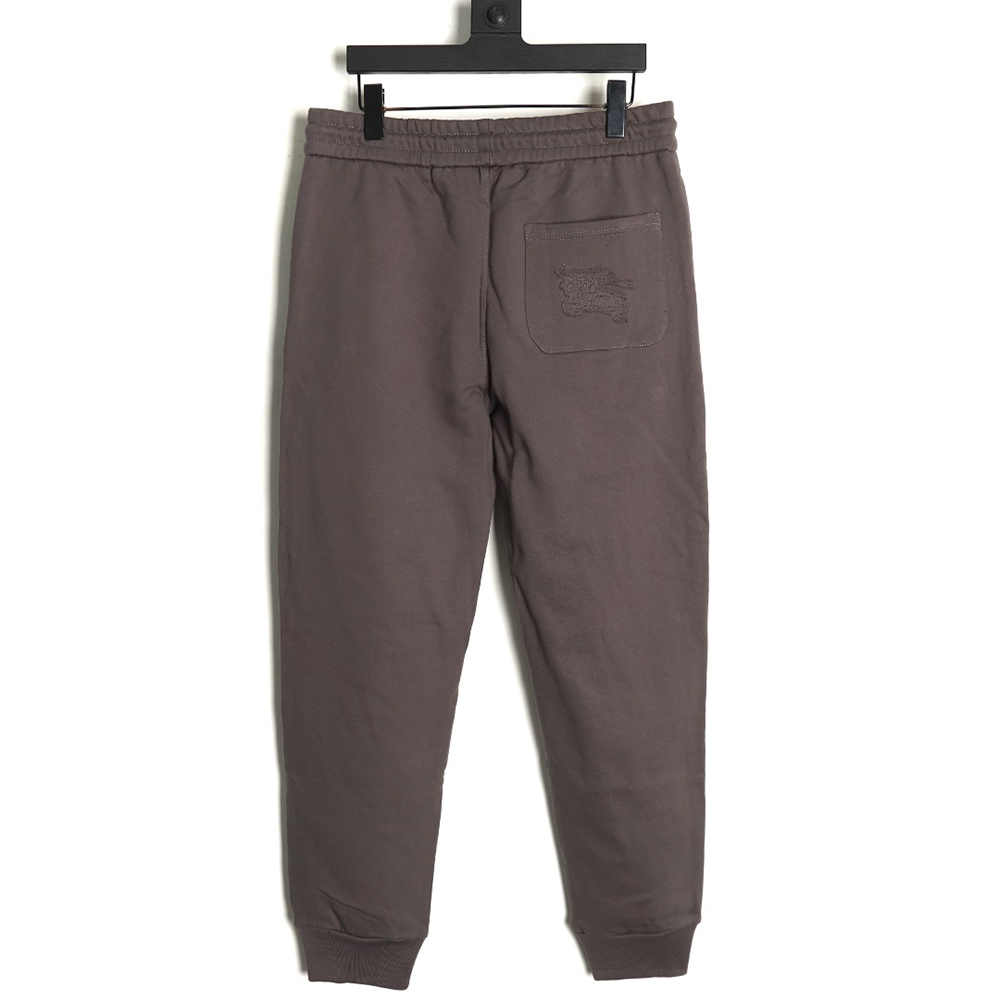 Burberry Back Pocket Horse Rider Patch Trousers TSK1