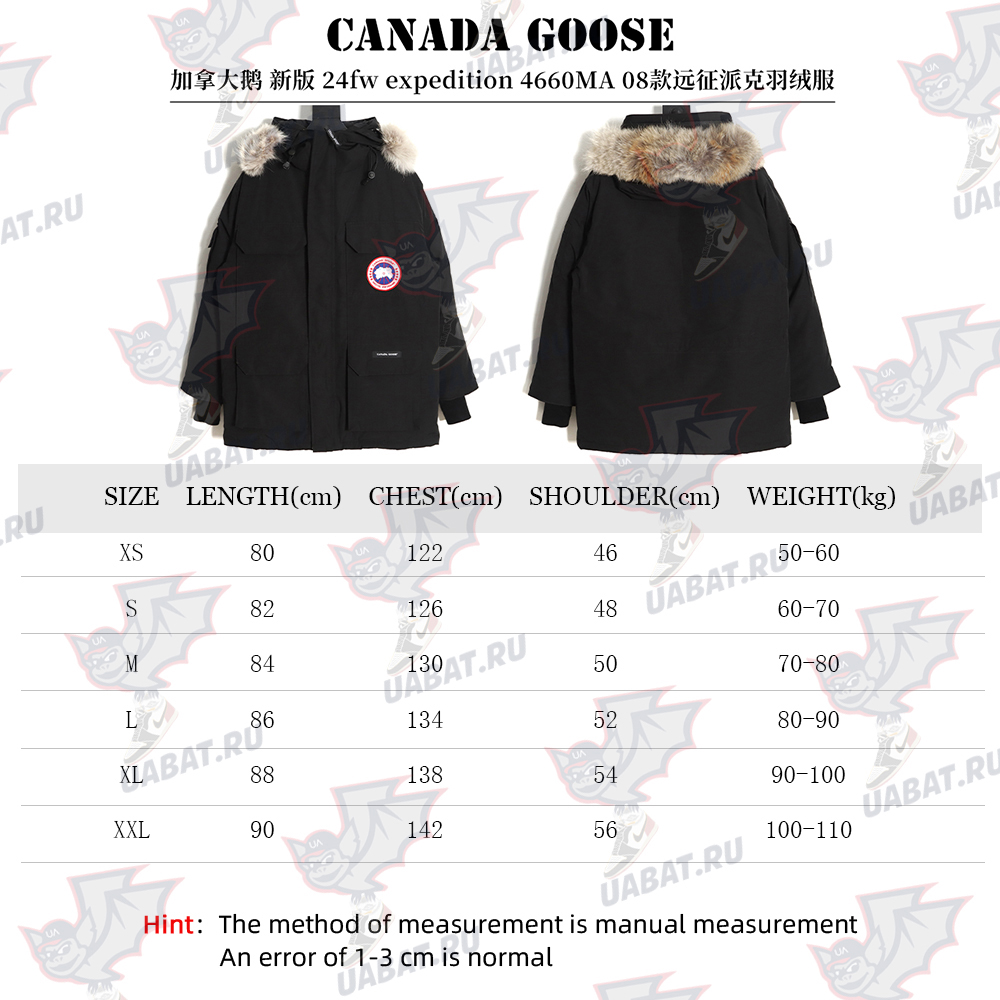 Canada goose expedition parka down jacket TSK4